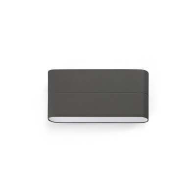 70647 Faro ADAY-2 LED DARK GREY WALL LAMP 2 LED 6W 3000K 950L