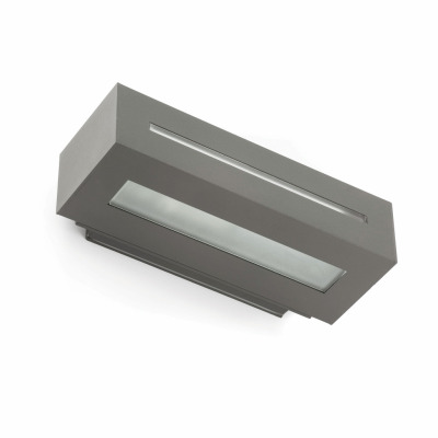 70888 Faro WEST-1 DARK GREY WALL LAMP E27 100W