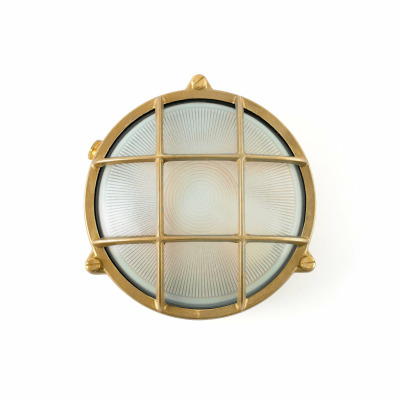 70999 Faro NORAY BRASS WALL LAMP E27 20W