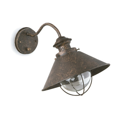 71110 Faro NAUTICA RUST WALL LAMP 1 X E27 11W