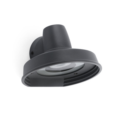 71196 Faro BRONX WALL LAMP DRAK GREY 1XGU10