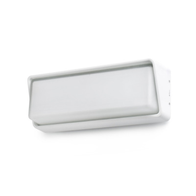 71536 Faro HALF White wall lamp
