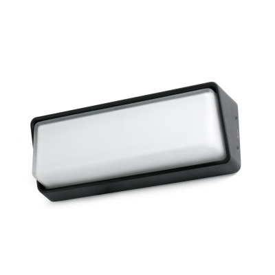 71537 Faro HALF DARK GREY WALL LAMP SMD LED 13W 3000K 700LM C