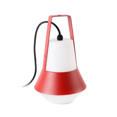 71564 Faro CAT RED PORTABLE LAMP 1XE27 20W