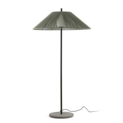71569-12 Faro SAIGON OUT FLOOR LAMP GREEN 2M 100 BASE CONCRETE