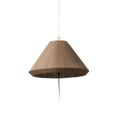 71584-06 Faro SAIGON OUT PENDANT PORTABLE LAMP WITH PLUG T70 BRO