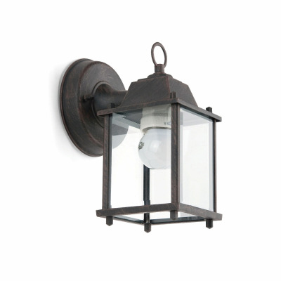 71606 Faro DADO-P BROWN WALL LAMP1 X E27 15W