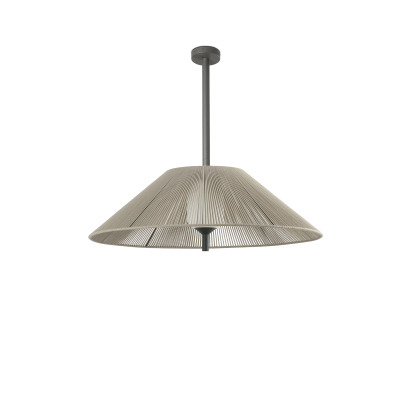 71622-10 TK-Lighting SAIGON OUT SUSPENDED FIX H590 C100 BEIGE
