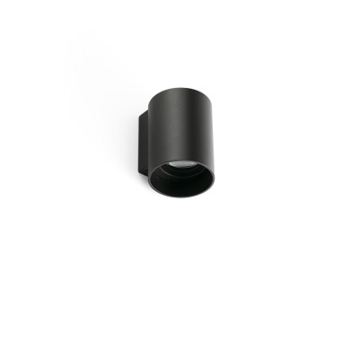 71790-232 Faro KOV WALL LAMP ROUND BLACK LED 6W 3000K 23°