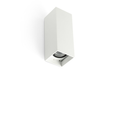 71793-121 Faro KOV WHITE SQUARE WALL L. LED 2x6W 2700K 14°/14°