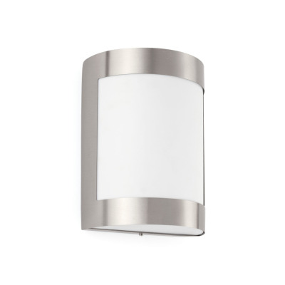 72280 Faro CELA-1 WALL LAMP INOX. 1 X E27 40W