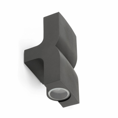 74408 Faro KLAMP DARK GREY WALL LAMP 2 X GU10 35W