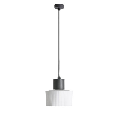 74427C-04 Faro MUFFIN DARK GREY PENDANT LAMP 1XE27 MAX 15W
