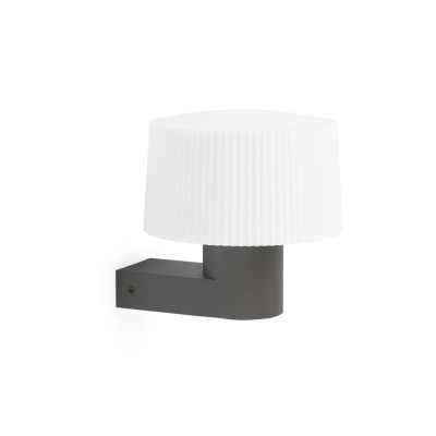 74432A-04 Faro MUFFIN DARK GREY WALL LAMP 1XE27 MAX 15W