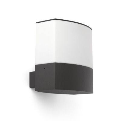 74440 Faro DATNA DARK GREY WALL LAMP 1 X E27 20W