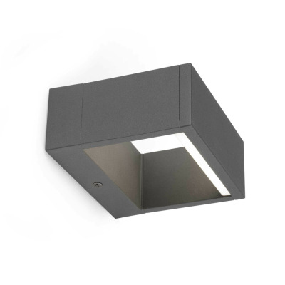 74450 Faro ALP DARK GREY WALL LAMP LED 8W 3000K