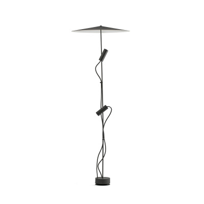 75705-233P Faro CLAP BOLLARD BLACK 1266 LED 2x6W 3000K 38° W/PLAT 