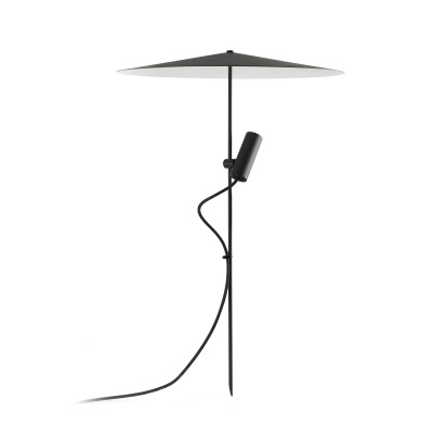 75708-233PDR TK-Lighting CLAP SPIKE BLACK 630 LED 6W 3000K 38° W/PLAT S