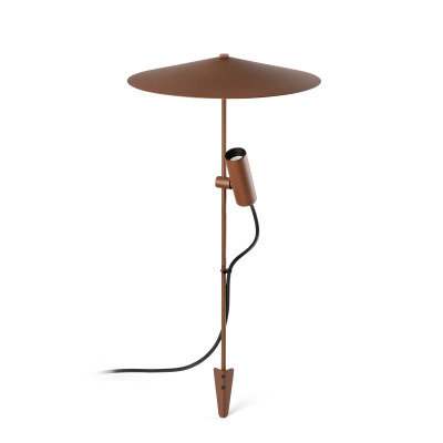 75708-433P TK-Lighting CLAP SPIKE RUST BROW 630 6W 3000K 38° W/PLATE S 24