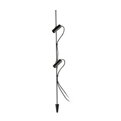 75709-233 Faro CLAP SPIKE BLACK 1030 LED 2X6W 3000K 38° 24V