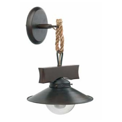 68138 Faro NUDOS Rust wall lamp